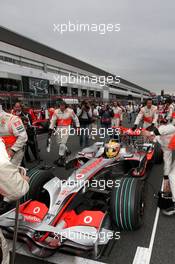 12.10.2008 Gotemba, Japan,  Lewis Hamilton (GBR), McLaren Mercedes - Formula 1 World Championship, Rd 16, Japanese Grand Prix, Sunday Pre-Race Grid