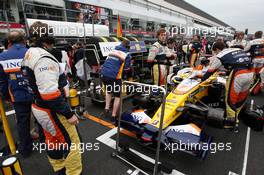 12.10.2008 Gotemba, Japan,  The car of Fernando Alonso (ESP), Renault F1 Team - Formula 1 World Championship, Rd 16, Japanese Grand Prix, Sunday Pre-Race Grid
