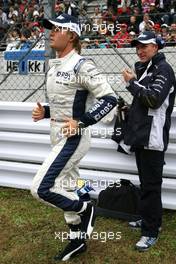12.10.2008 Gotemba, Japan,  Nico Rosberg (GER), Williams F1 Team  - Formula 1 World Championship, Rd 16, Japanese Grand Prix, Sunday Pre-Race Grid