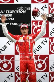 12.10.2008 Gotemba, Japan,  Kimi Raikkonen (FIN), Räikkönen, Scuderia Ferrari  - Formula 1 World Championship, Rd 16, Japanese Grand Prix, Sunday Podium