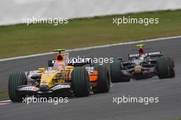 12.10.2008 Gotemba, Japan,  Nelson Piquet Jr (BRA), Renault F1 Team, R28 - Formula 1 World Championship, Rd 16, Japanese Grand Prix, Sunday Race