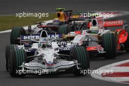 12.10.2008 Gotemba, Japan,  Nick Heidfeld (GER), BMW Sauber F1 Team, F1.08 - Formula 1 World Championship, Rd 16, Japanese Grand Prix, Sunday Race