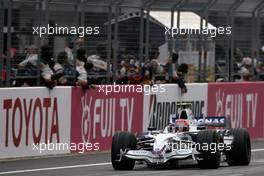 12.10.2008 Gotemba, Japan,  Robert Kubica (POL), BMW Sauber F1 Team - Formula 1 World Championship, Rd 16, Japanese Grand Prix, Sunday Race