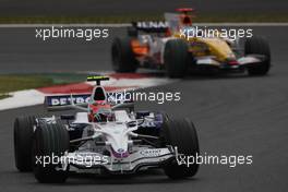 12.10.2008 Gotemba, Japan,  Robert Kubica (POL), BMW Sauber F1 Team, F1.08 - Formula 1 World Championship, Rd 16, Japanese Grand Prix, Sunday Race