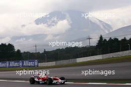 11.10.2008 Gotemba, Japan,  Timo Glock (GER), Toyota F1 Team - Formula 1 World Championship, Rd 16, Japanese Grand Prix, Saturday Practice