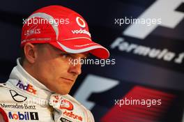 11.10.2008 Gotemba, Japan,  Heikki Kovalainen (FIN), McLaren Mercedes - Formula 1 World Championship, Rd 16, Japanese Grand Prix, Saturday Press Conference