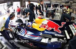 11.10.2008 Gotemba, Japan,  David Coulthard (GBR), Red Bull Racing, RB4 - Formula 1 World Championship, Rd 16, Japanese Grand Prix, Saturday Practice