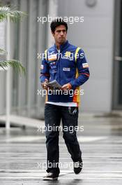 11.10.2008 Gotemba, Japan,  Lucas Di Grassi (BRA) Test Driver, Renault F1 Team - Formula 1 World Championship, Rd 16, Japanese Grand Prix, Saturday