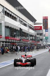 11.10.2008 Gotemba, Japan,  Heikki Kovalainen (FIN), McLaren Mercedes - Formula 1 World Championship, Rd 16, Japanese Grand Prix, Saturday Practice