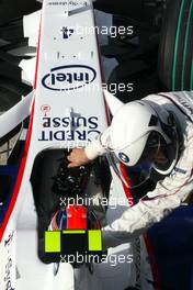 11.10.2008 Gotemba, Japan,  Robert Kubica (POL), BMW Sauber F1 Team - Formula 1 World Championship, Rd 16, Japanese Grand Prix, Saturday Qualifying