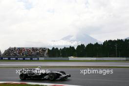 11.10.2008 Gotemba, Japan,  Kazuki Nakajima (JPN), Williams F1 Team - Formula 1 World Championship, Rd 16, Japanese Grand Prix, Saturday Practice
