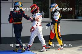 Sebastien Bourdais (FRA), Scuderia Toro Rosso, Timo Glock (GER), Toyota F1 Team, Fernando Alonso (ESP), Renault F1 Team - Formula 1 World Championship, Rd 16, Japanese Grand Prix, Saturday Qualifying