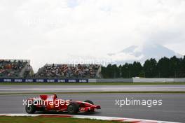 11.10.2008 Gotemba, Japan,  Kimi Raikkonen (FIN), Räikkönen, Scuderia Ferrari - Formula 1 World Championship, Rd 16, Japanese Grand Prix, Saturday Practice