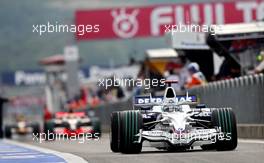 11.10.2008 Gotemba, Japan,  Nick Heidfeld (GER), BMW Sauber F1 Team, F1.08 - Formula 1 World Championship, Rd 16, Japanese Grand Prix, Saturday Practice
