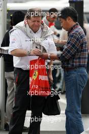 12.10.2008 Gotemba, Japan,  Norbert Haug (GER), Mercedes, Motorsport chief - Formula 1 World Championship, Rd 16, Japanese Grand Prix, Sunday
