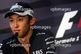 09.10.2008 Gotemba, Japan, Press conference, Kazuki Nakajima (JPN), Williams F1 Team  - Formula 1 World Championship, Rd 16, Japanese Grand Prix, Thursday