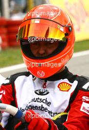 30.11.2008 Florianopolis, Brazil, Michael Schumacher (GER), Test Driver, Scuderia Ferrari - International Challenge of Go-Kart Champs