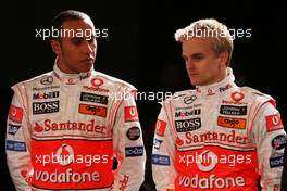 07.01.2008 Stuttgart, Germany,  Lewis Hamilton (GBR), McLaren Mercedes and Heikki Kovalainen (FIN), McLaren Mercedes - McLaren Mercedes, MP4-23