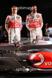 07.01.2008 Stuttgart, Germany,  Heikki Kovalainen (FIN), McLaren Mercedes, Lewis Hamilton (GBR), McLaren Mercedes - McLaren Mercedes, MP4-23