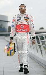 11.01.2008 Jerez, Spain,  Lewis Hamilton (GBR), McLaren Mercedes - McLaren Mercedes MP4-23, First run