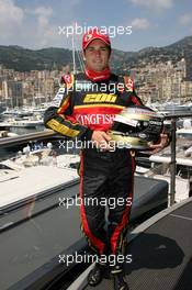 23.05.2008 Monte Carlo, Monaco,  Giancarlo Fisichella (ITA), Force India F1 Team in his 200th Grand Prix this weekend. - Formula 1 World Championship, Rd 6, Monaco Grand Prix, Friday