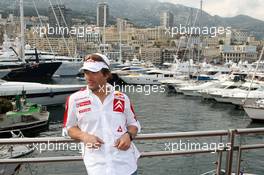 23.05.2008 Monte Carlo, Monaco,  Sebastian Loeb (FRA), Citroen World Rally driver - Formula 1 World Championship, Rd 6, Monaco Grand Prix, Friday