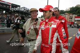 25.05.2008 Monte Carlo, Monaco,  Felipe Massa (BRA), Scuderia Ferrari - Formula 1 World Championship, Rd 6, Monaco Grand Prix, Sunday Pre-Race Grid