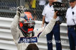 25.05.2008 Monte Carlo, Monaco,  Robert Kubica (POL),  BMW Sauber F1 Team - Formula 1 World Championship, Rd 6, Monaco Grand Prix, Sunday Podium