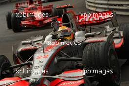 25.05.2008 Monte Carlo, Monaco,  Winner, 1st, Lewis Hamilton (GBR), McLaren Mercedes, MP4-23 - Formula 1 World Championship, Rd 6, Monaco Grand Prix, Sunday Podium