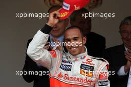 25.05.2008 Monte Carlo, Monaco,  Lewis Hamilton (GBR), McLaren Mercedes - Formula 1 World Championship, Rd 6, Monaco Grand Prix, Sunday Podium