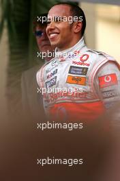 25.05.2008 Monte Carlo, Monaco,  Lewis Hamilton (GBR), McLaren Mercedes  - Formula 1 World Championship, Rd 6, Monaco Grand Prix, Sunday Podium