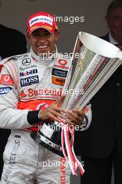 25.05.2008 Monte Carlo, Monaco,  Winner, 1st, Lewis Hamilton (GBR), McLaren Mercedes, MP4-23 - Formula 1 World Championship, Rd 6, Monaco Grand Prix, Sunday Podium