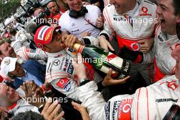 25.05.2008 Monte Carlo, Monaco,  Lewis Hamilton (GBR), McLaren Mercedes  - Formula 1 World Championship, Rd 6, Monaco Grand Prix, Sunday Podium