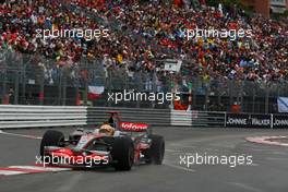 25.05.2008 Monte Carlo, Monaco,  Lewis Hamilton (GBR), McLaren Mercedes, MP4-23 - Formula 1 World Championship, Rd 6, Monaco Grand Prix, Sunday Race