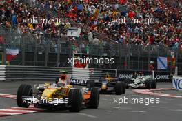 25.05.2008 Monte Carlo, Monaco,  Nelson Piquet Jr (BRA), Renault F1 Team, R28 - Formula 1 World Championship, Rd 6, Monaco Grand Prix, Sunday Race