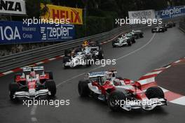 25.05.2008 Monte Carlo, Monaco,  Jarno Trulli (ITA), Toyota Racing, TF108 - Formula 1 World Championship, Rd 6, Monaco Grand Prix, Sunday Race