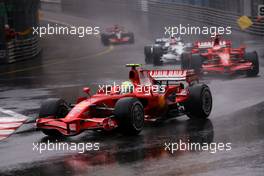 25.05.2008 Monte Carlo, Monaco,  Felipe Massa (BRA), Scuderia Ferrari  - Formula 1 World Championship, Rd 6, Monaco Grand Prix, Sunday Race