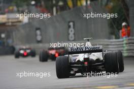25.05.2008 Monte Carlo, Monaco,  Robert Kubica (POL), BMW Sauber F1 Team, F1.08 - Formula 1 World Championship, Rd 6, Monaco Grand Prix, Sunday Race