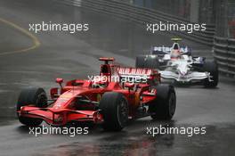25.05.2008 Monte Carlo, Monaco,  Kimi Raikkonen (FIN), Räikkönen, Scuderia Ferrari, F2008 - Formula 1 World Championship, Rd 6, Monaco Grand Prix, Sunday Race
