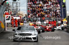 25.05.2008 Monte Carlo, Monaco,  The safety car leads the field - Formula 1 World Championship, Rd 6, Monaco Grand Prix, Sunday Race
