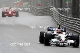 25.05.2008 Monte Carlo, Monaco,  Robert Kubica (POL),  BMW Sauber F1 Team, Felipe Massa (BRA), Scuderia Ferrari - Formula 1 World Championship, Rd 6, Monaco Grand Prix, Sunday Race