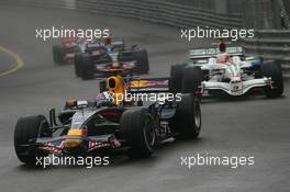 25.05.2008 Monte Carlo, Monaco,  David Coulthard (GBR), Red Bull Racing, RB4 - Formula 1 World Championship, Rd 6, Monaco Grand Prix, Sunday Race