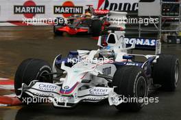 25.05.2008 Monte Carlo, Monaco,  Nick Heidfeld (GER), BMW Sauber F1 Team, F1.08 - Formula 1 World Championship, Rd 6, Monaco Grand Prix, Sunday Race