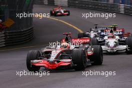 25.05.2008 Monte Carlo, Monaco,  Lewis Hamilton (GBR), McLaren Mercedes  - Formula 1 World Championship, Rd 6, Monaco Grand Prix, Sunday Race