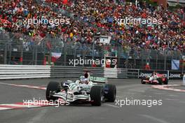 25.05.2008 Monte Carlo, Monaco,  Jenson Button (GBR), Honda Racing F1 Team, RA108 - Formula 1 World Championship, Rd 6, Monaco Grand Prix, Sunday Race