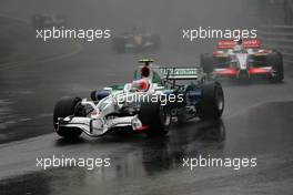 25.05.2008 Monte Carlo, Monaco,  Rubens Barrichello (BRA), Honda Racing F1 Team  - Formula 1 World Championship, Rd 6, Monaco Grand Prix, Sunday Race