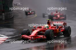 25.05.2008 Monte Carlo, Monaco,  Felipe Massa (BRA), Scuderia Ferrari  - Formula 1 World Championship, Rd 6, Monaco Grand Prix, Sunday Race