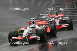 25.05.2008 Monte Carlo, Monaco,  Giancarlo Fisichella (ITA), Force India F1 Team, VJM-01 - Formula 1 World Championship, Rd 6, Monaco Grand Prix, Sunday Race