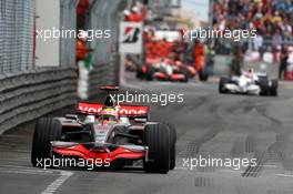 25.05.2008 Monte Carlo, Monaco,  Lewis Hamilton (GBR), McLaren Mercedes - Formula 1 World Championship, Rd 6, Monaco Grand Prix, Sunday Race