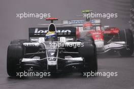 25.05.2008 Monte Carlo, Monaco,  Nico Rosberg (GER), Williams F1 Team, Timo Glock (GER), Toyota F1 Team - Formula 1 World Championship, Rd 6, Monaco Grand Prix, Sunday Race